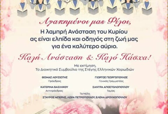 Καλή Ανάσταση και Καλό Πάσχα